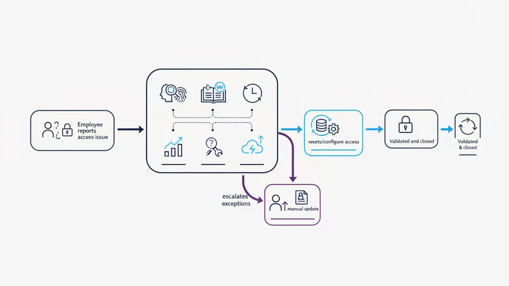 Fynite product screen for IT Service Ticket Resolution & Self-Service Deflection