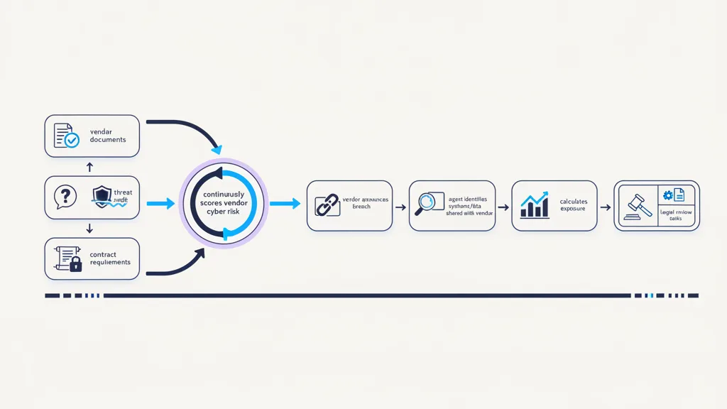 Fynite product screen for Third-Party Cybersecurity Risk Assessment & Monitoring