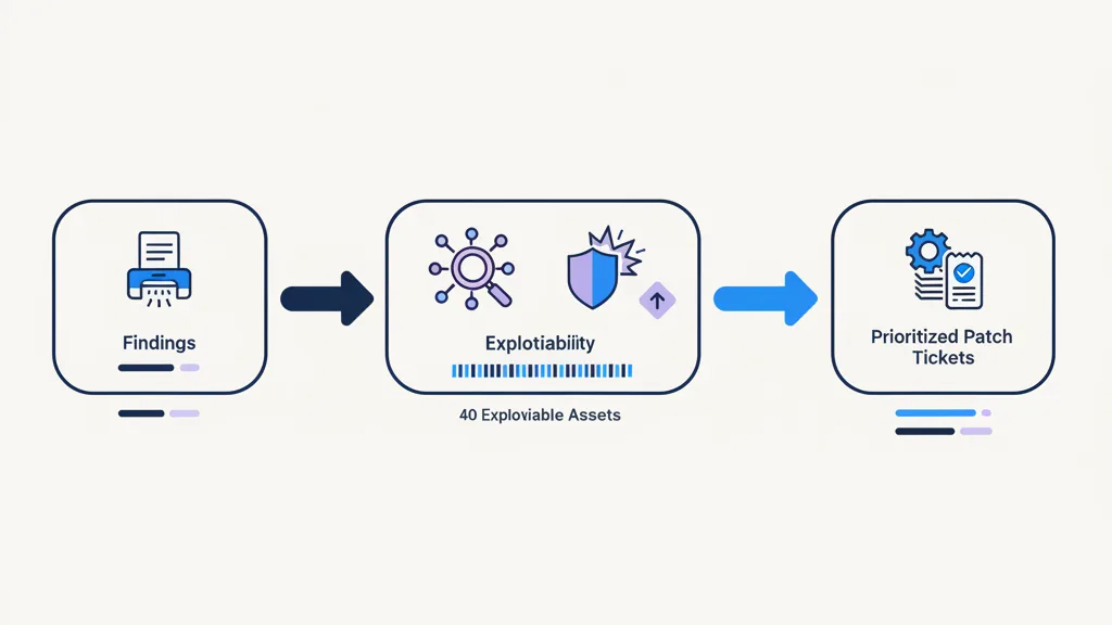 Fynite product screen for Risk-Based Vulnerability Prioritization & Remediation