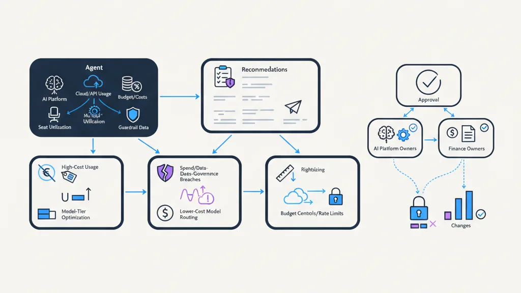 Fynite product screen for Enterprise AI Model, API & License Spend Optimization