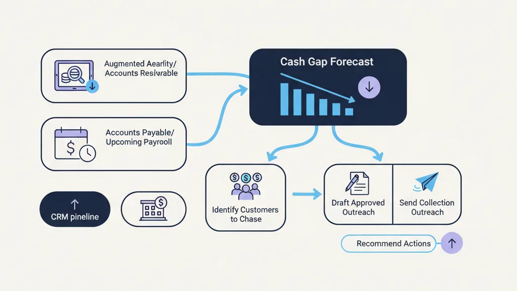 Fynite product screen for Cash Flow Forecasting & Liquidity Planning