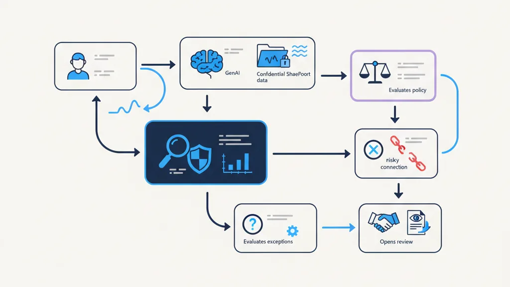 Fynite product screen for Enterprise AI Usage & Sensitive Data Security Governance