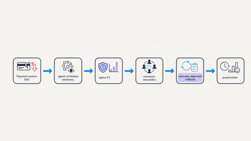 Fynite product screen for Major IT Incident Response & Recovery Orchestration