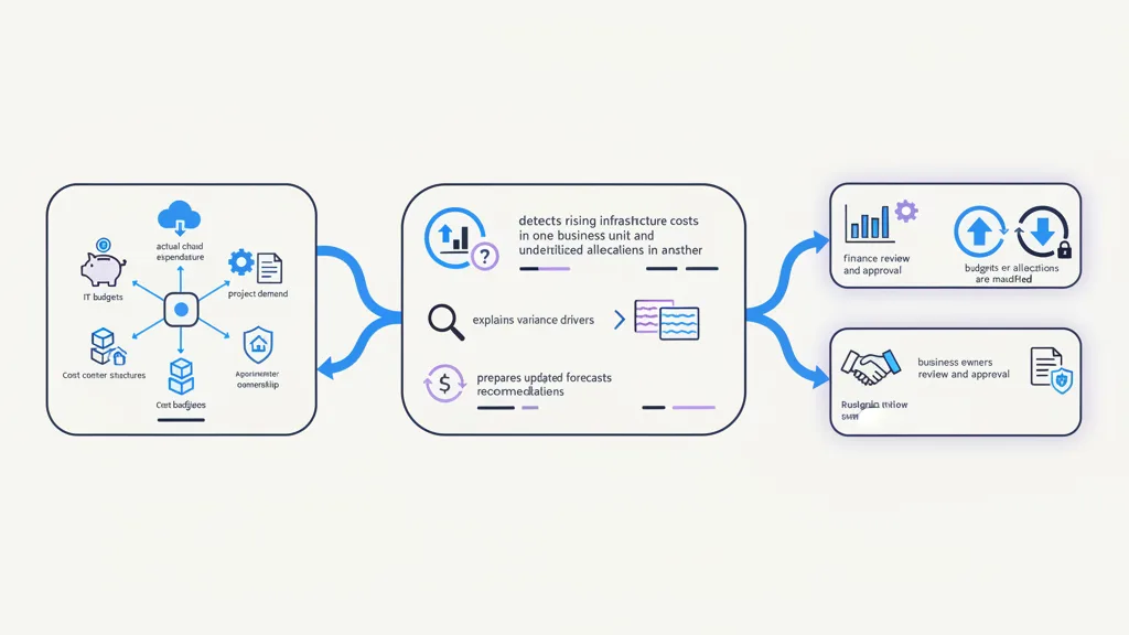 Fynite product screen for IT Budget, Chargeback & Business Forecast Optimization